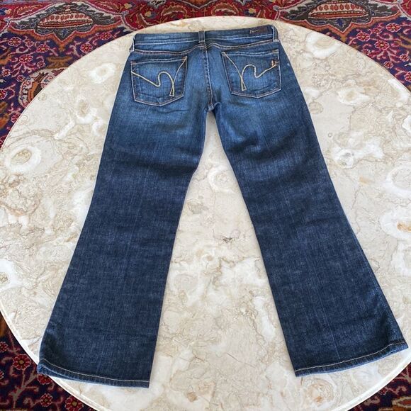 Citizens of Humanity Kelly #063 Stretch Low Waist Cropped Jeans - Picture 3 of 15